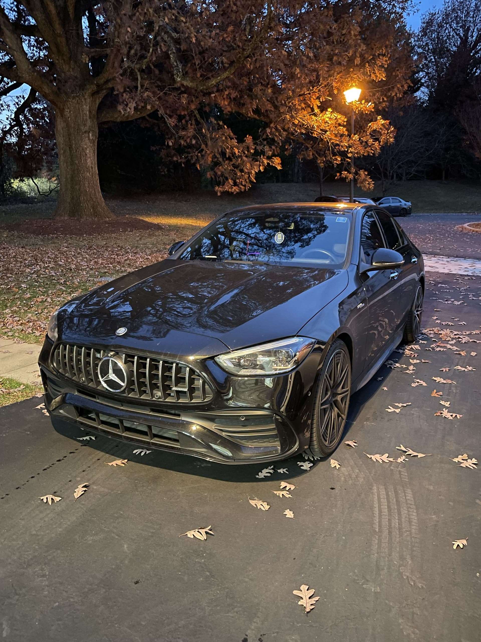 Mercedes AMG with luxury tint